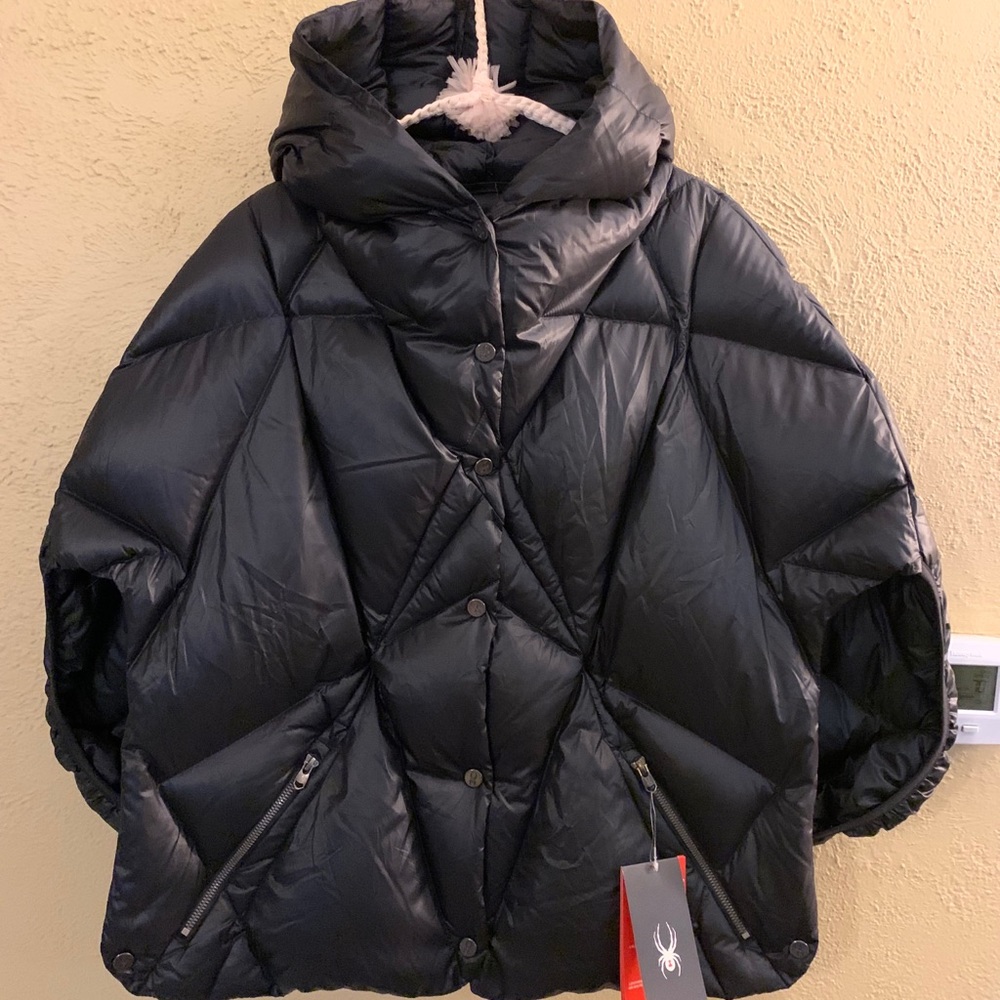 Spyder Pave’ Hooded Down Jacket
